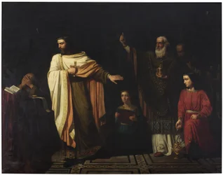 Saint Herménégilde en prison